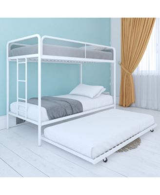 Elia Triple Twin Metal Bunk Bed