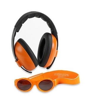 Banz Baby Boys and Girls Earmuff Sunglasses Combos