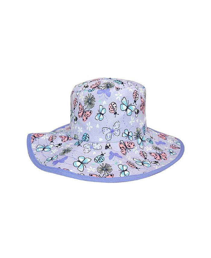 Banz Baby Girls Reversible Bucket Hat - Macy's