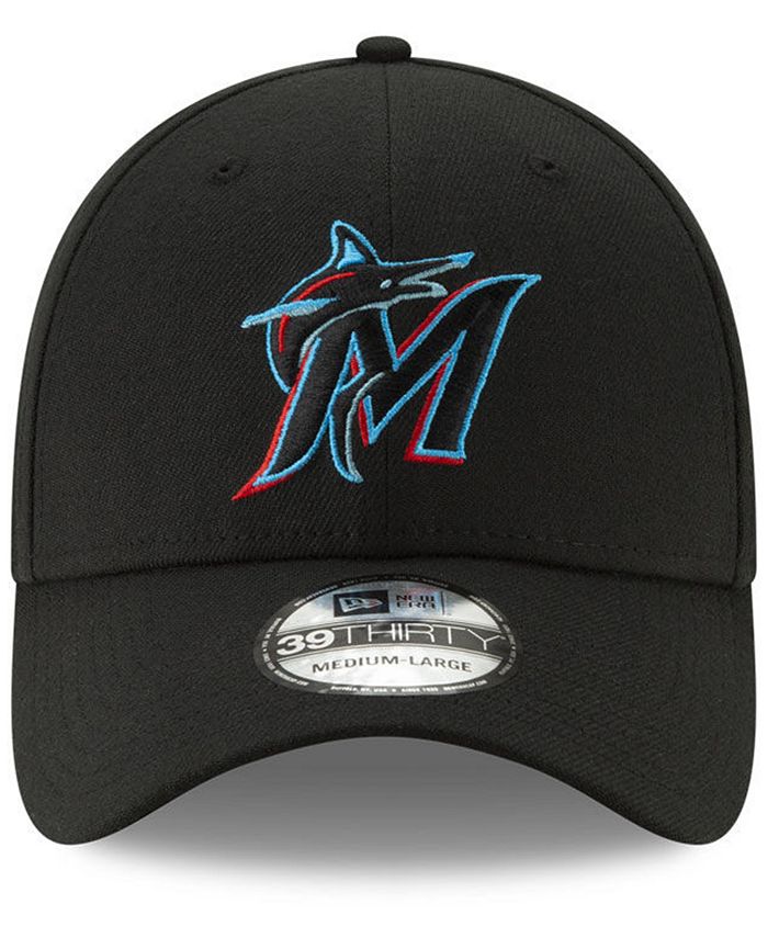 New Era Miami Marlins Team Classic 39THIRTY Stretch Fitted Cap - Macy's