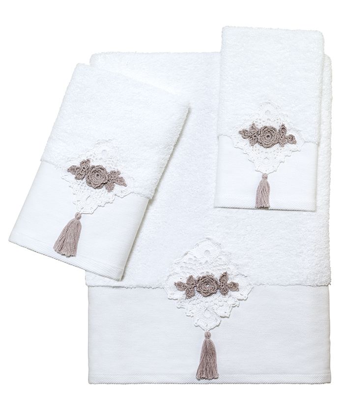 Avanti CLOSEOUT! Diamond Lace Bath Towel Macy's