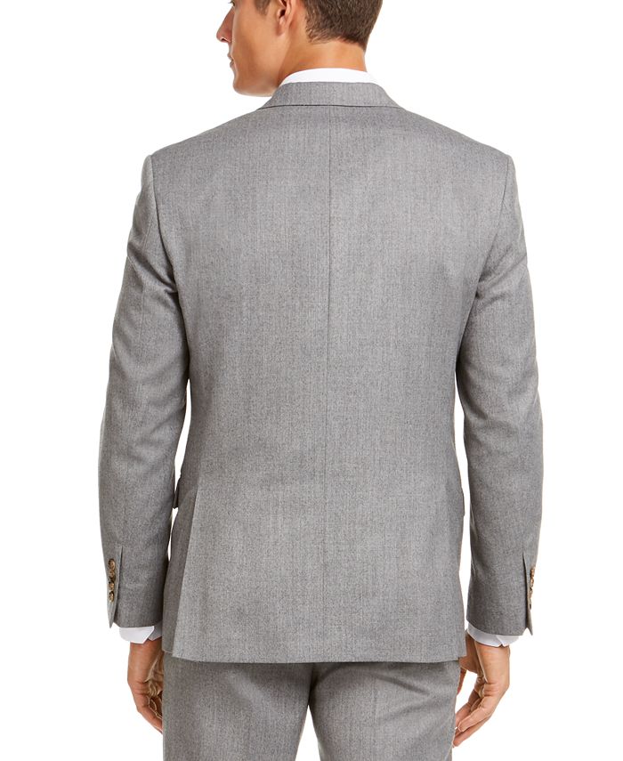Lauren Ralph Lauren Men's Classic-Fit UltraFlex Stretch Light Gray Suit ...