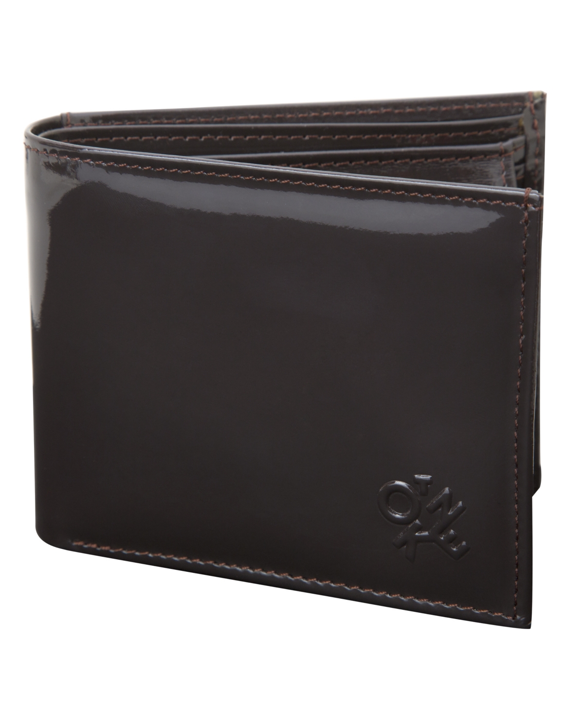 West End Leather Wallet - Dark Brown