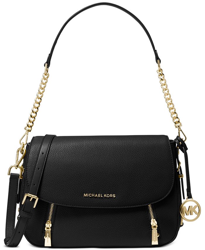 Michael Kors Bedford Legacy Leather Flap Shoulder Bag & Reviews - Handbags  & Accessories - Macy's