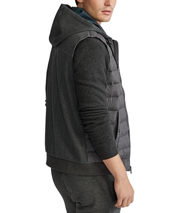 Ralph lauren down best sale panel double knit vest