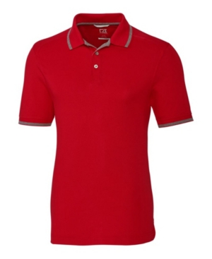 Cutter & Buck Men's Big & Tall Advantage Tipped Polo
