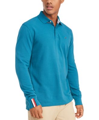 tommy hilfiger men's kent long sleeve polo shirt