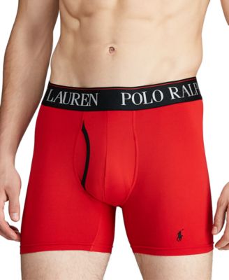 Men's 3-Pack. 4-D Flex Cool Microfiber Boxer Briefs
