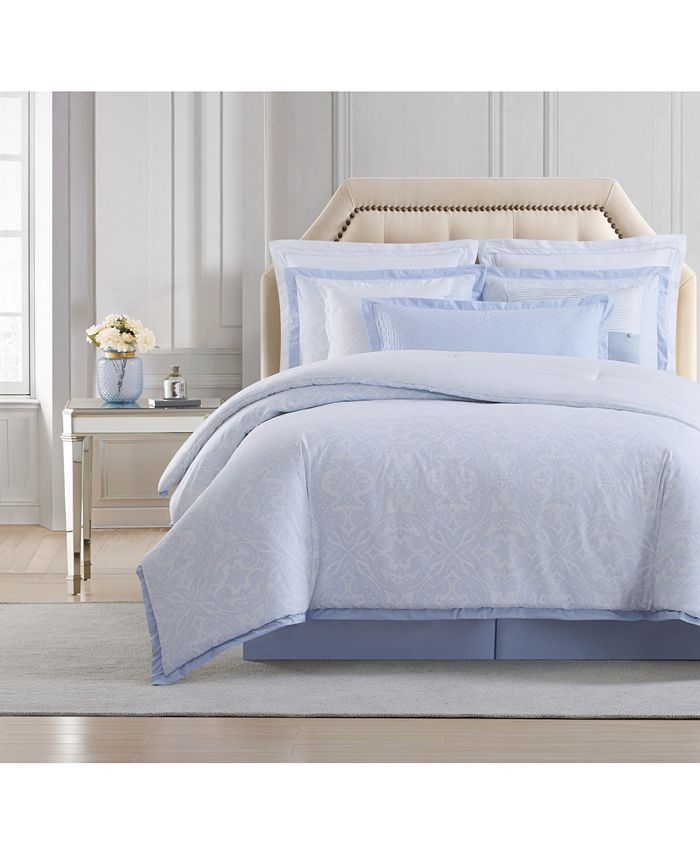 Charisma CLOSEOUT! Settee Cotton Printed King 4 Piece Duvet Cover Set