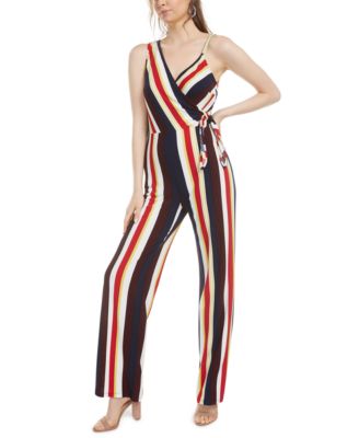 macys striped jumpsuit