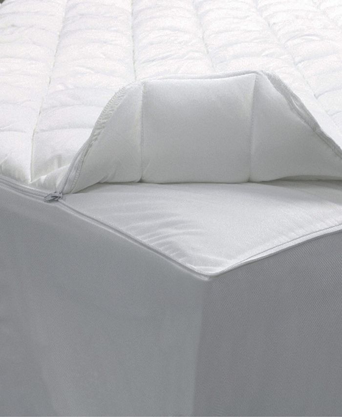AllerEase 2in1 Zippered Mattress Protector and Luxury King Mattress Pad Macy's