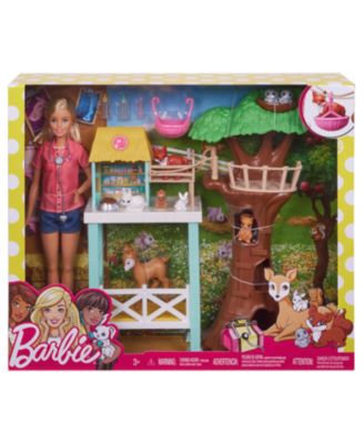 barbie rescue center playset