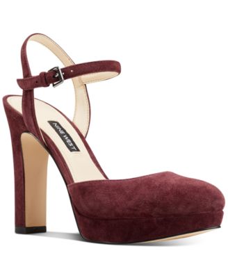 nine west platform heels