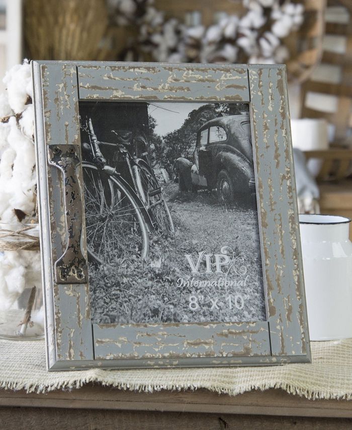 VIP Home & Garden Distressed and Wood Photo Frame Macy's