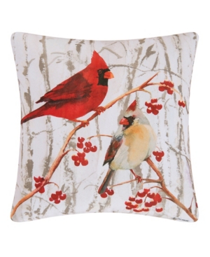 C & F Home Cardinal Pair Indoor/outdoor Pillow In Mult