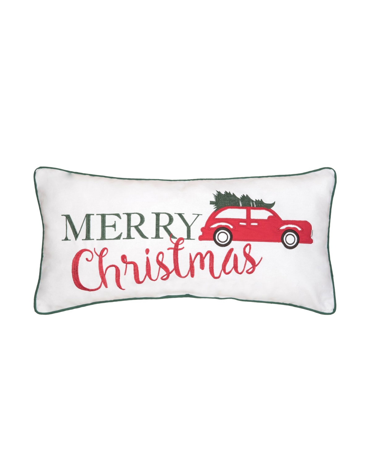 C & F Home Holiday Car Pillow, 12" x 24"