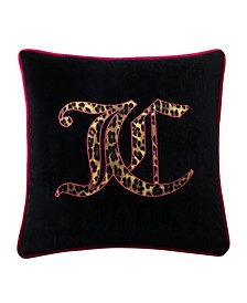 Velvet Cheetah Logo 20" x 20" Throw Pillow