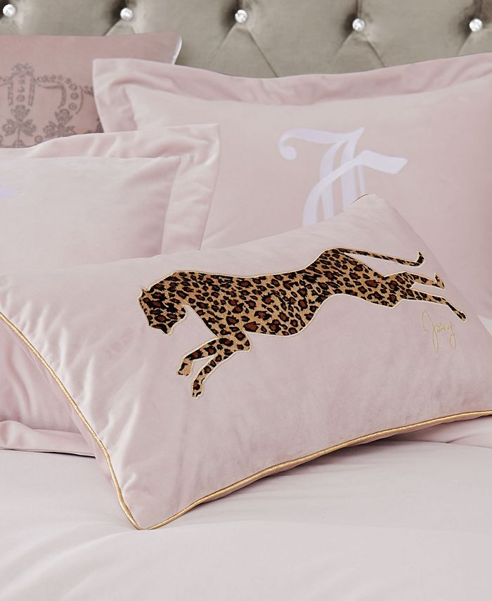 Juicy Couture Velvet Cheetah 14" x 24" Throw Pillow & Reviews