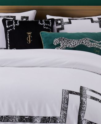 Lattice Embroidered Velvet Decorative Pillow, 20" x 20"