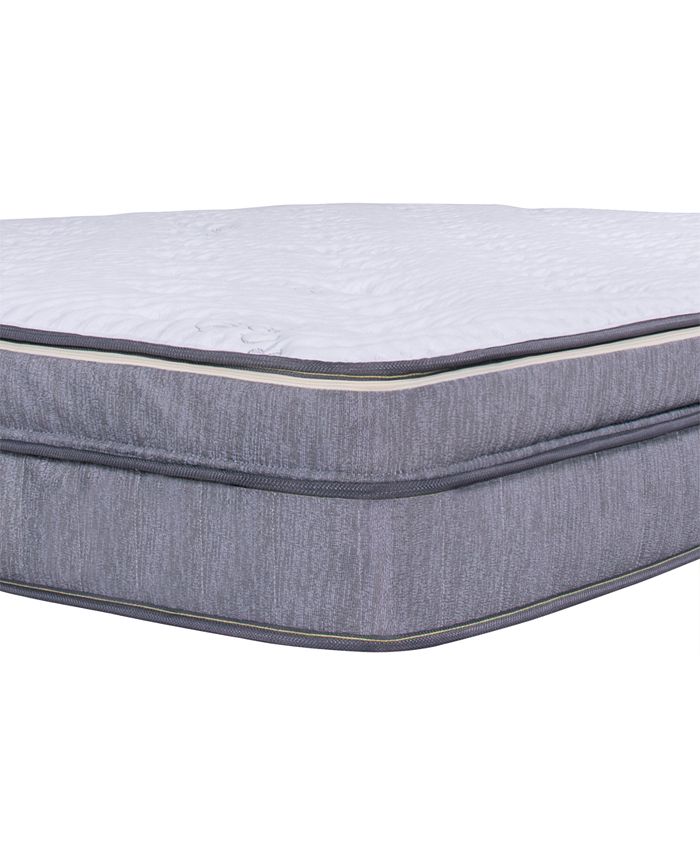 Brooklyn Bedding Dahlia 11" Plush Talalay Latex Pillow Top Mattress, Quick Ship, Mattress in a