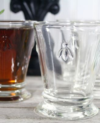 La Rochere Napoleon Bee 10-ounce Tumbler, Set of 6.