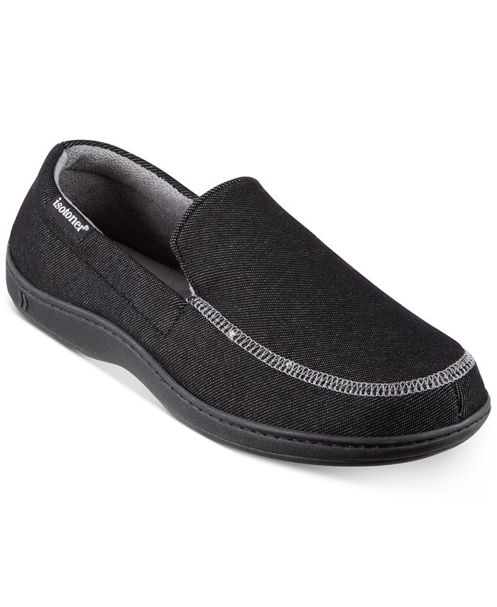 Isotoner Signature Men's Jersey Moccasins with Memory Foam & Reviews ...