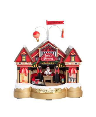 FAO Schwarz Holiday LED Moving Musical Toy Store Scene *NEW*