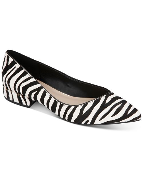 kenneth cole camelia leather ballet flat