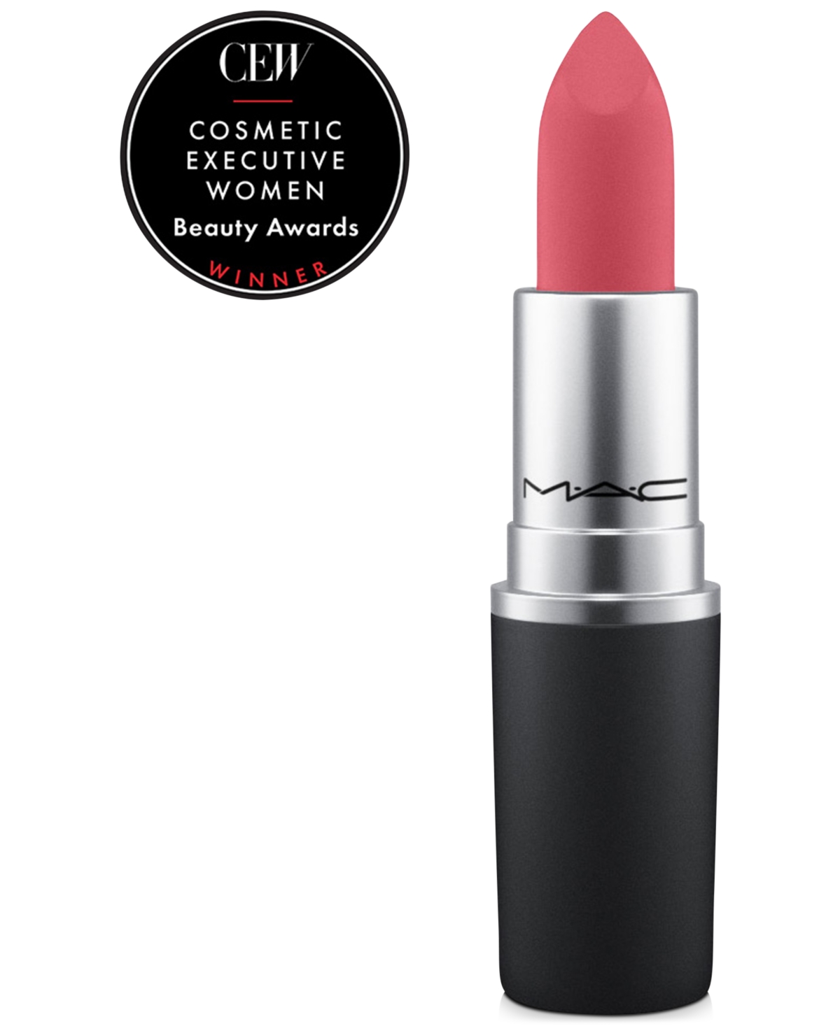 Mac Powder Kiss Lipstick -(midtone pink)