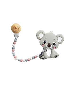 3 Stories Trading Tiny Teethers Infant Silicone Pacifier Clip With Large Removable Teether Koala