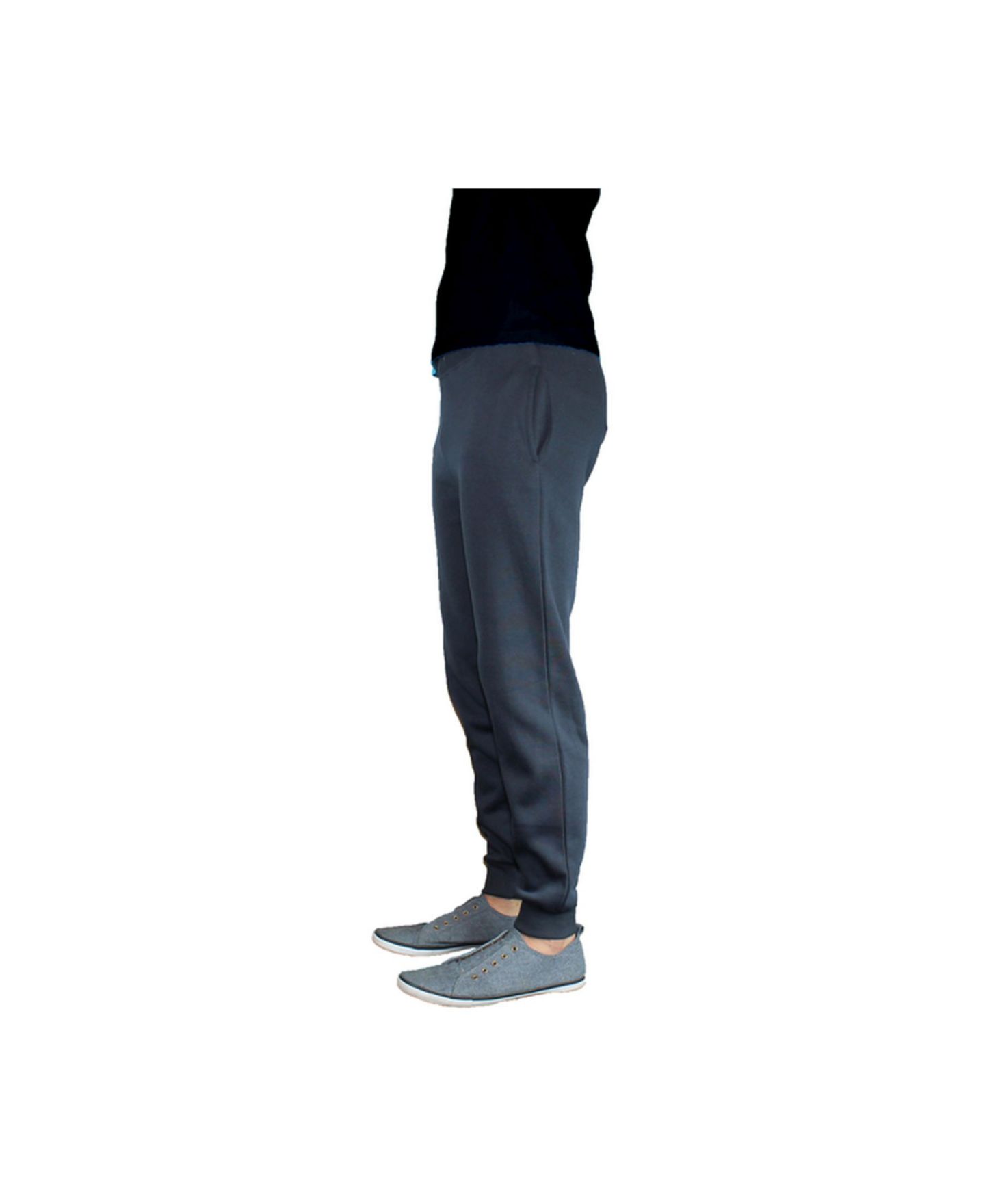 Мужские брюки Galaxy By Harvic Slim Fit Jogger, цвет: Чёрный — фото 5