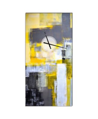 Design Art Designart Oversized Modern Metal Wall Clock