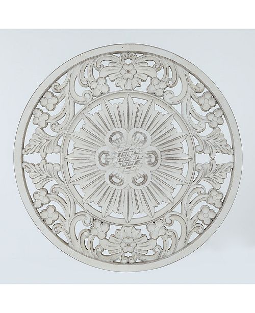 Luxen Home Mdf Medallion Wall Decor Reviews All Wall Decor
