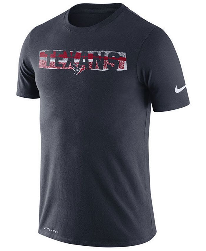 Nike Men's Houston Texans Dri-FIT Mezzo Tear T-Shirt & Reviews - Sports ...
