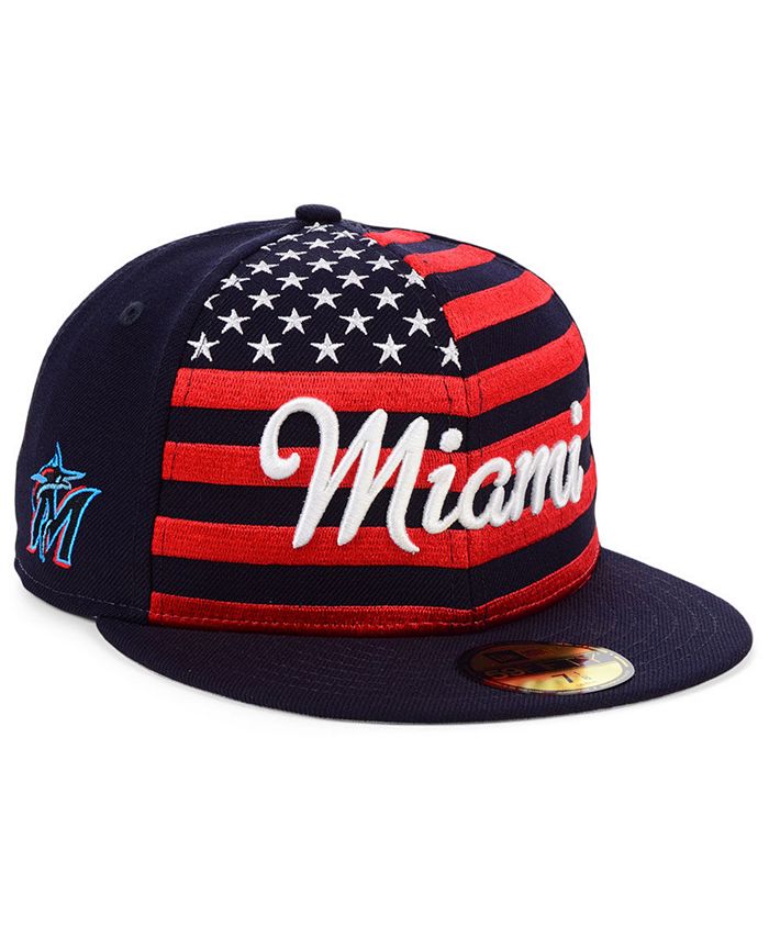 New Era Miami Marlins Retro Big Flag 59FIFTY Cap & Reviews - Sports Fan ...
