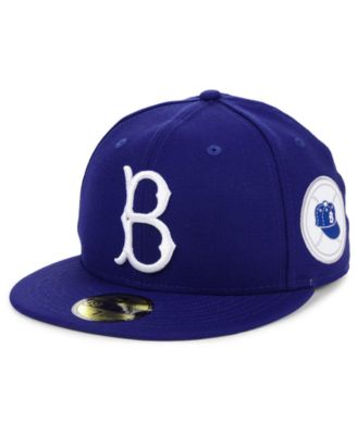 brooklyn dodgers fitted hat patch