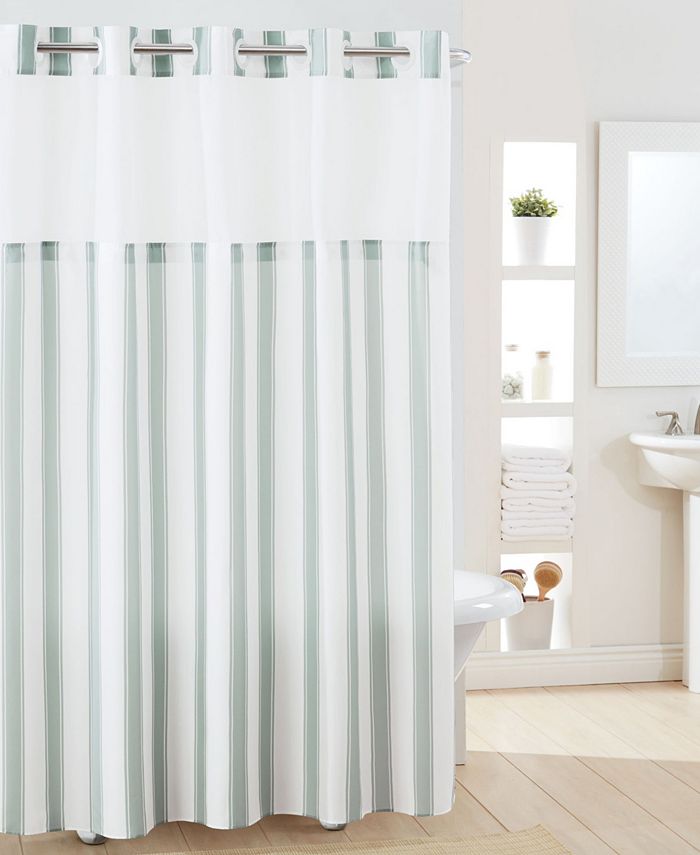 Hookless Stripes Shower Curtain Macy's
