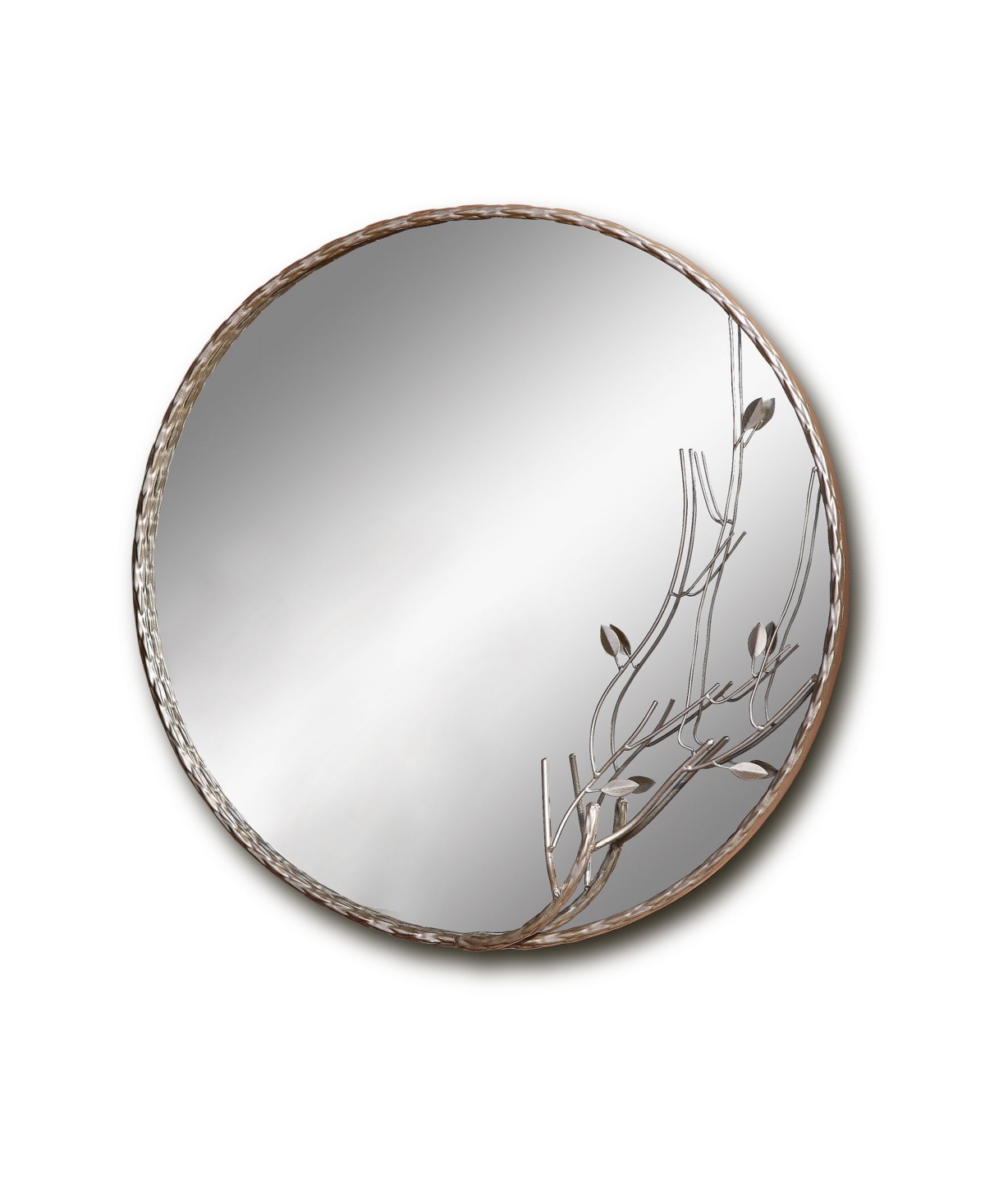 Home Twig Mirror - Silver
