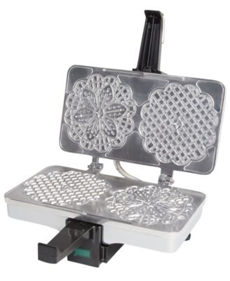 CucinaPro Polished Electric Pizzelle Maker Press