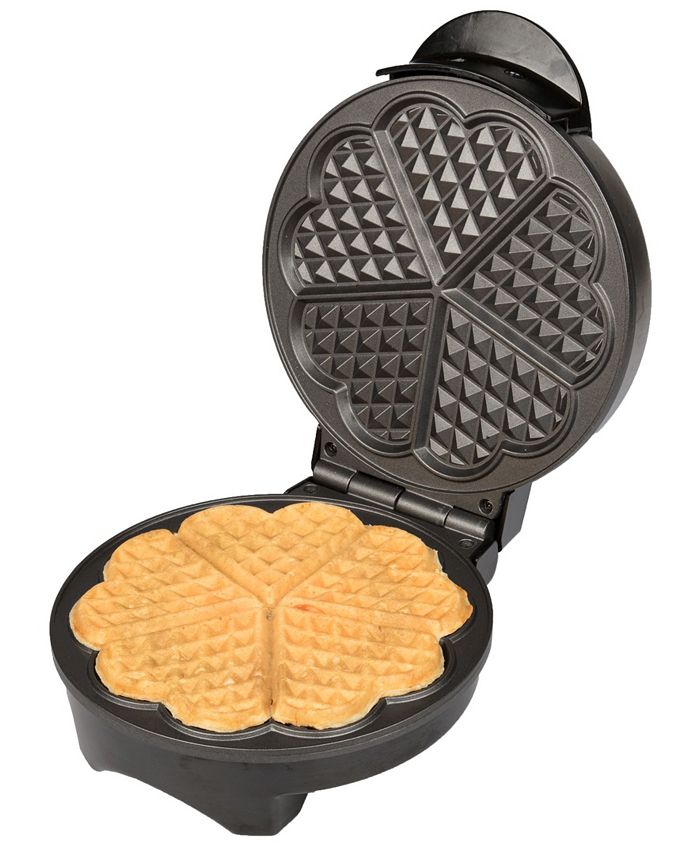 CucinaPro Classic Round Heart Waffle Maker Macy's