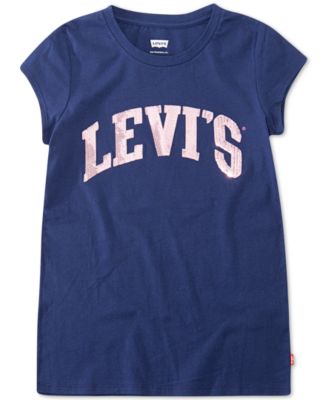 t shirt levis sequin