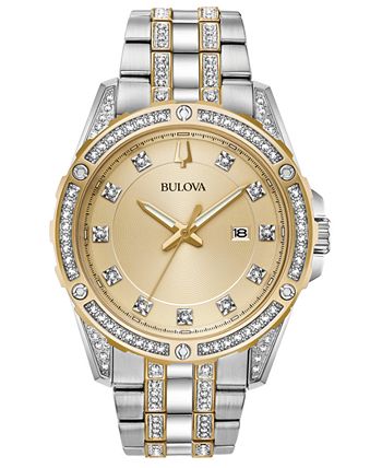 Bulova - Men's Two-Tone Stainless Steel Bracelet Watch 42mm