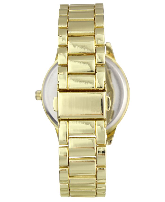 INC International Concepts INC Women's Gold-Tone Bracelet Watch 39mm ...