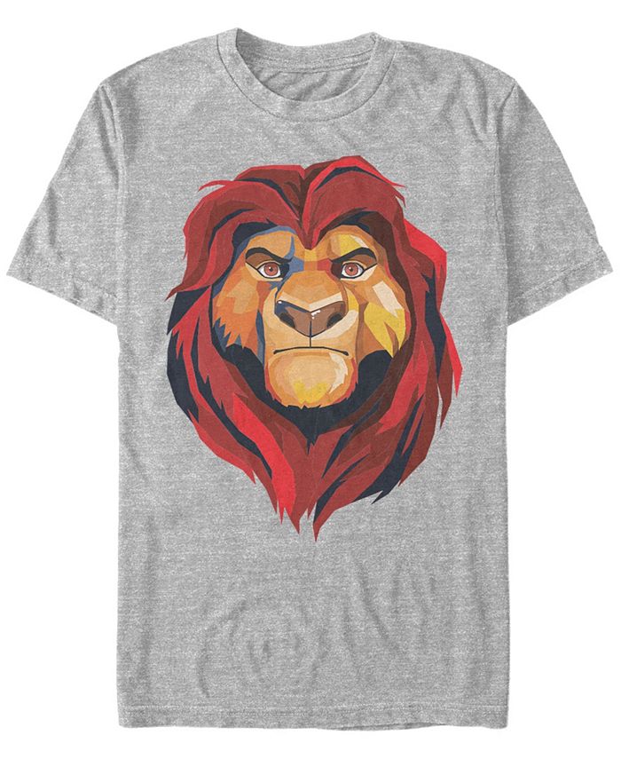 Fifth Sun Disney Men's Lion King Mufasa Geometrics Short Sleeve T-Shirt ...