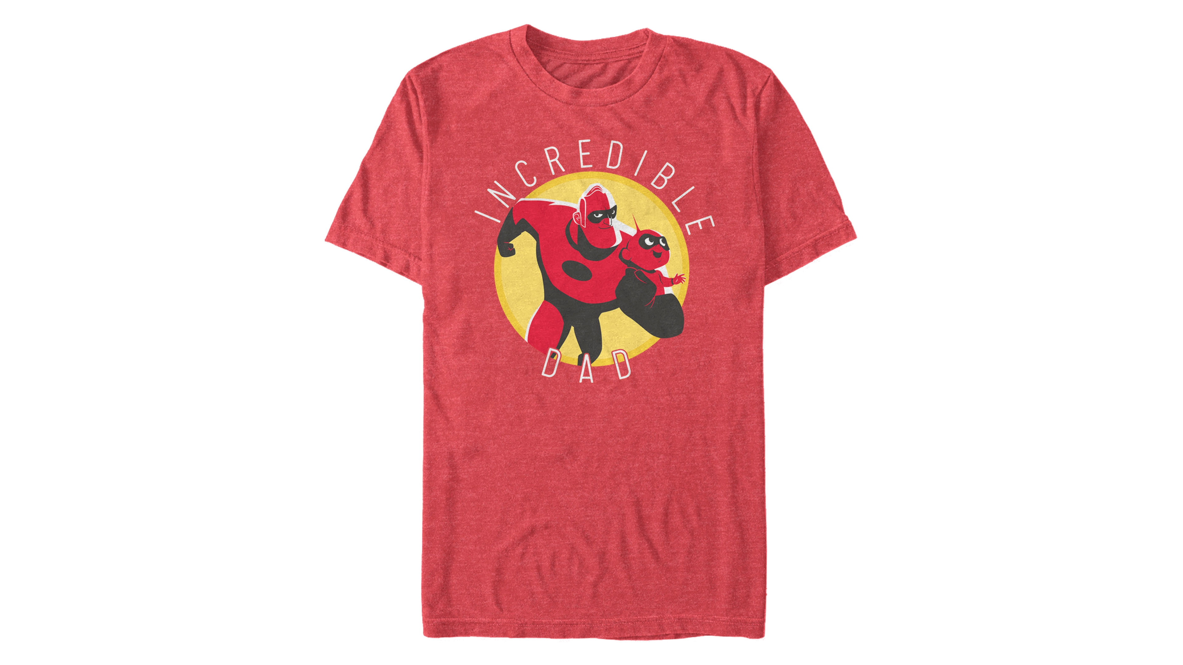 Disney Pixar Men's The Incredibles, Incredible Dad Short Sleeve T-Shirt