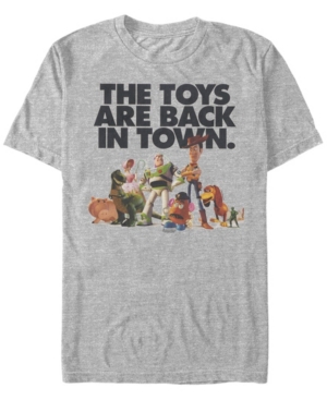 Disney Pixar Men's Toy Story Toys Are Back In Town Short Sleeve T-Shirt