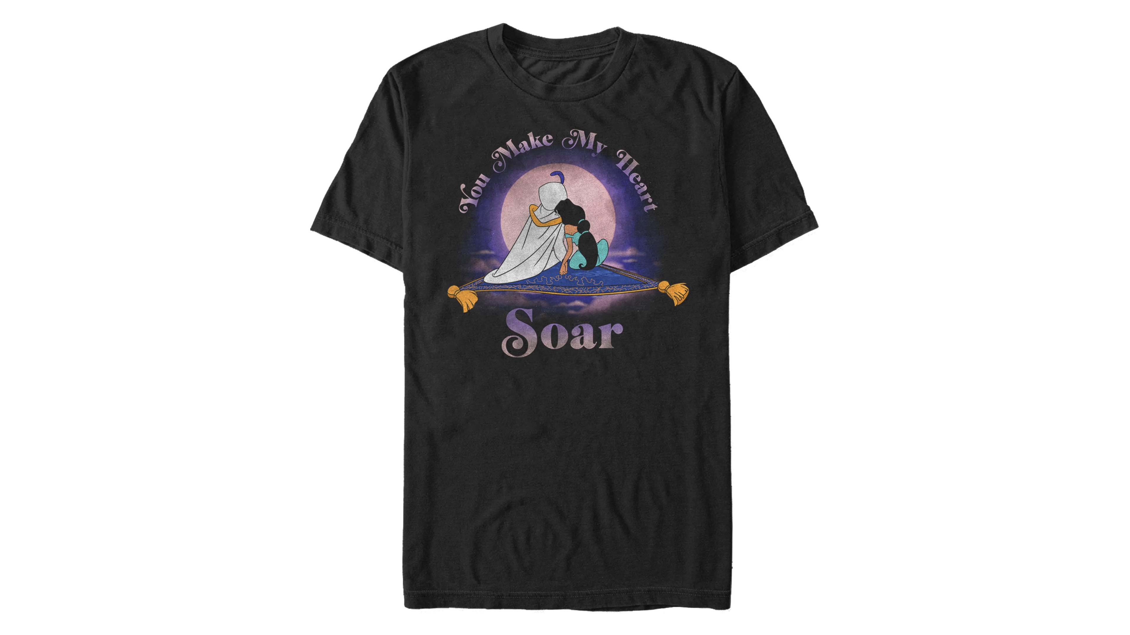 Disney Men's Aladdin You Make My Heart Soar Short Sleeve T-Shirt