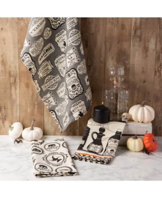 Assorted Hocus Pocus Printed Dishtowel Set