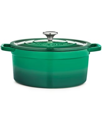 Martha Stewart Collection - Enameled Cast Iron Ombr&eacute; Round 6-Qt. Dutch Oven