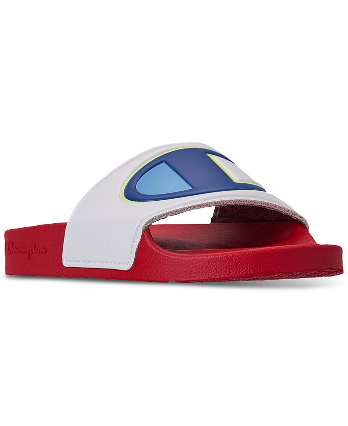 Colorful champion hot sale slides